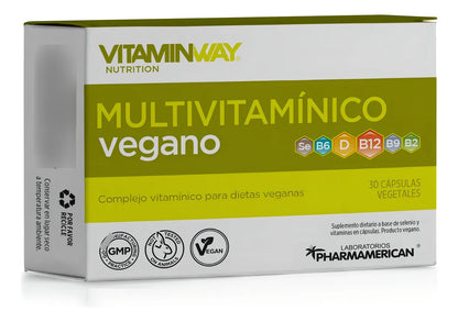 Multivitaminico Vegano Vitamin Way X30 Cápsulas